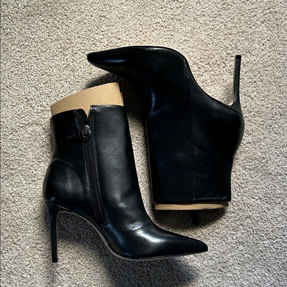 SCHUTZ Mikki Black Heeled Boots